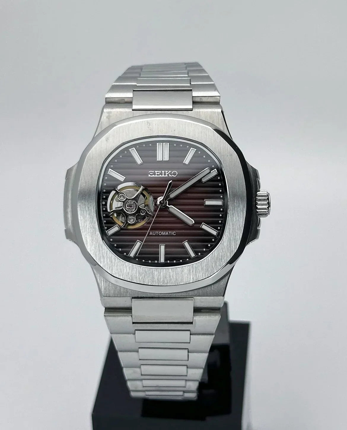 Nautiko Silverbrunt Ăppet HjĂ€rta