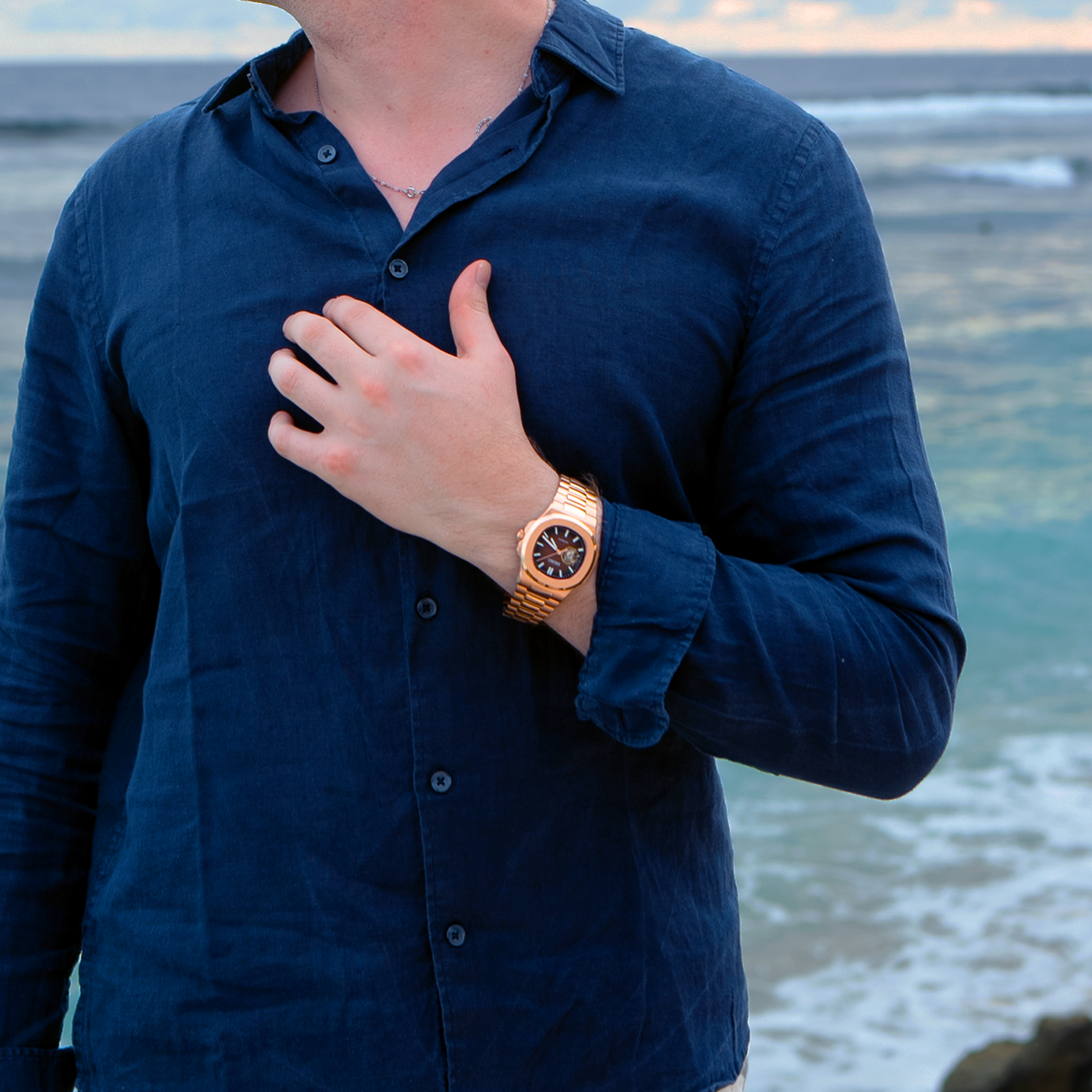 Nautiko RosĂ©guld ĂppenhjĂ€rta