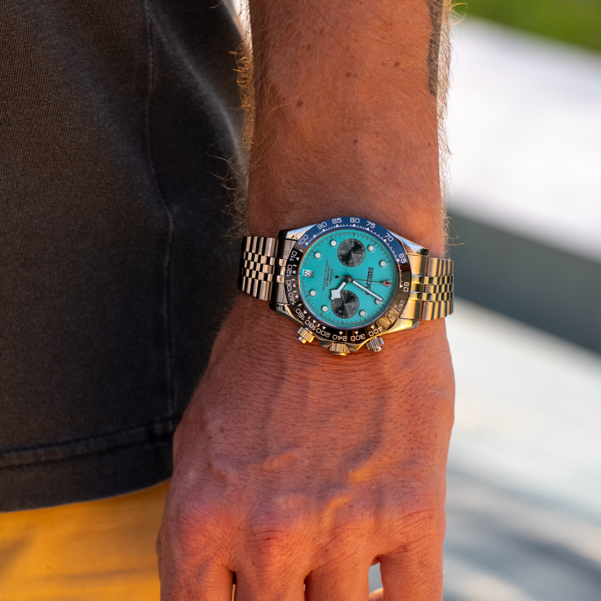 TUDEIKO Chrono Miami Blå