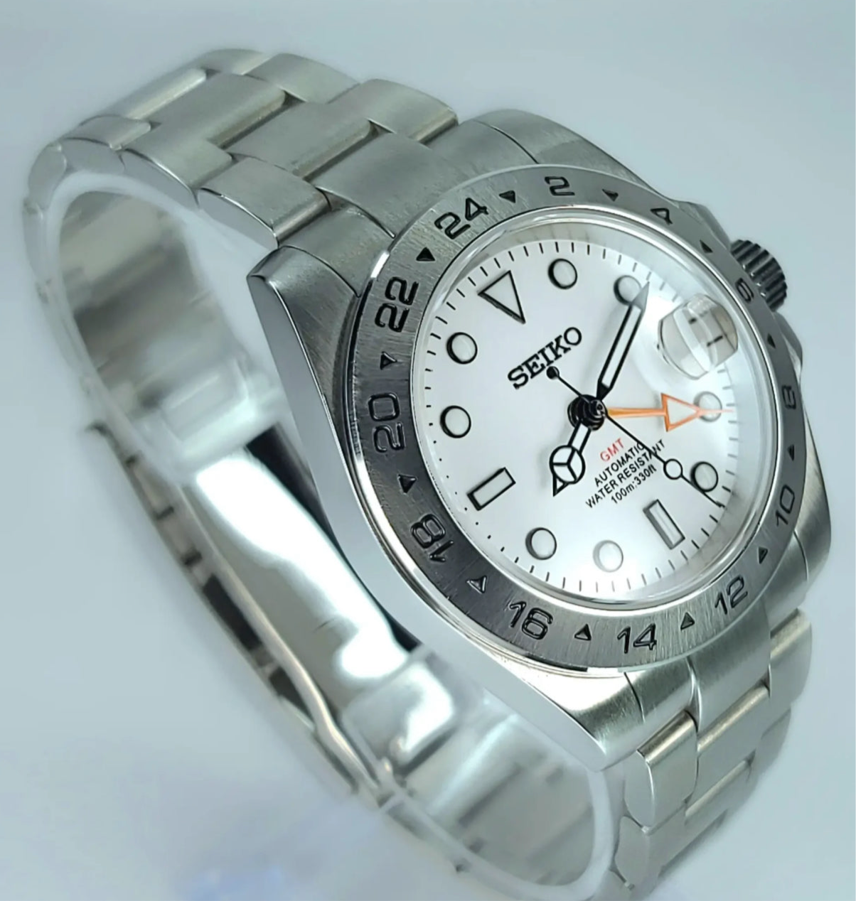 Explorer II GMT White